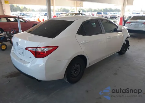 2015 Toyota Corolla Le из США, поврежденный, VIN 5YFBURHEXFP190986